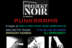 Projekt Noir Gig Poster 28 September 2024