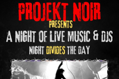 Projekt Noir Gig Poster 07 March 2026