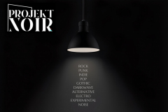 Projekt Noir Gig Poster 13 September 2025
